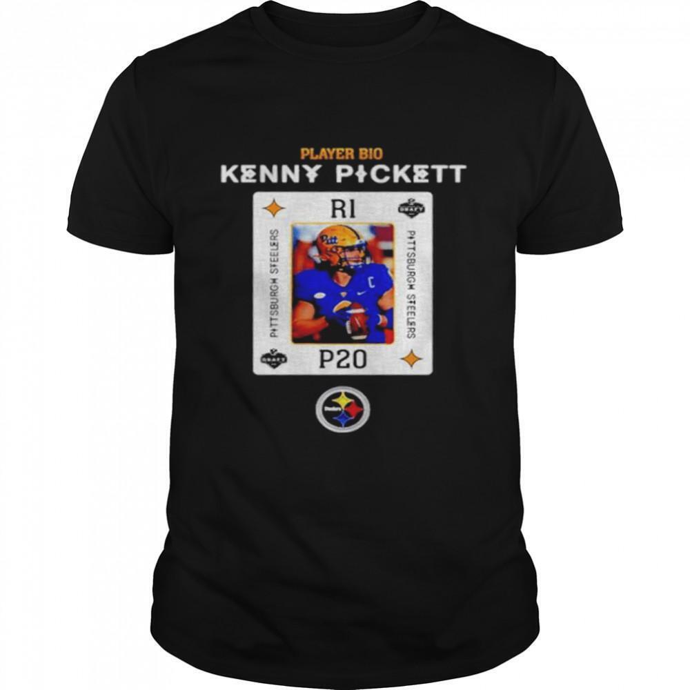 Player Bio Kenny Pickett Pittsburgh Steelers Nfl Draft Shirt